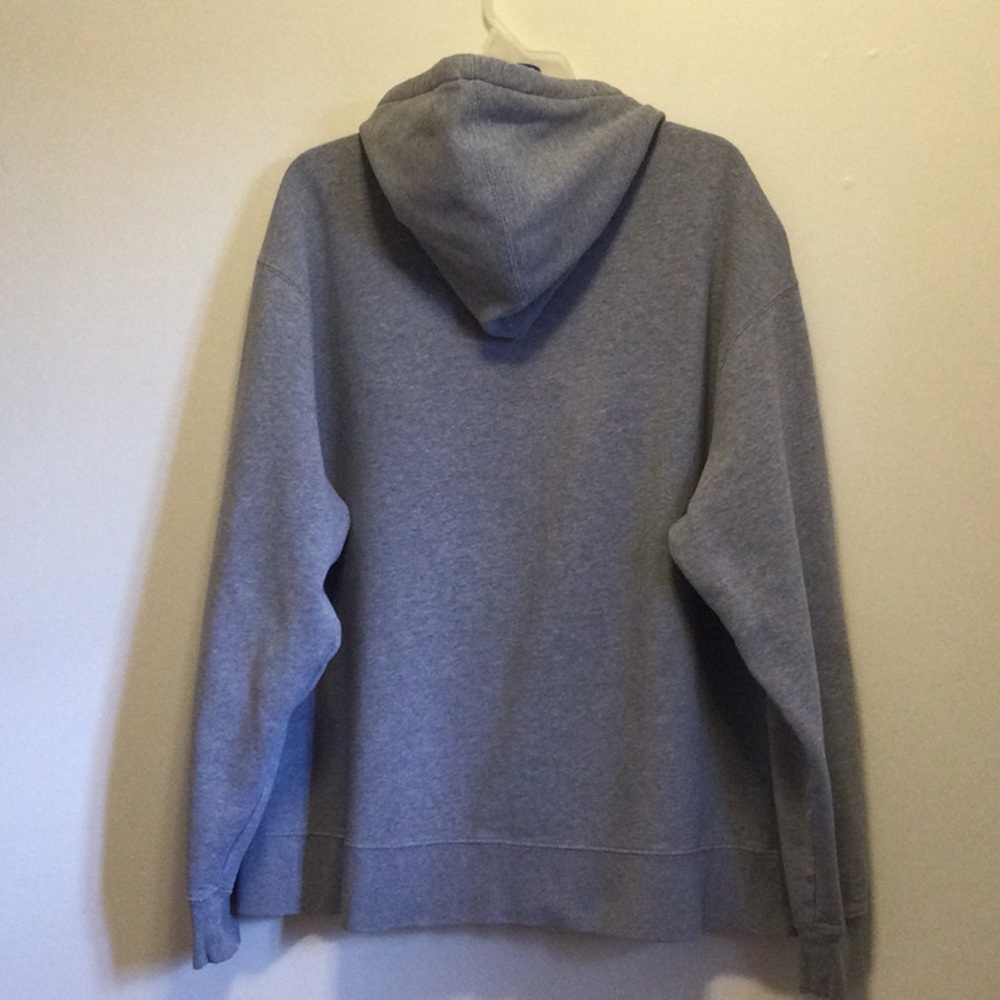 Old Navy Men's Grey Zip Hoodie Jacket, XL - Picture 3 of 6